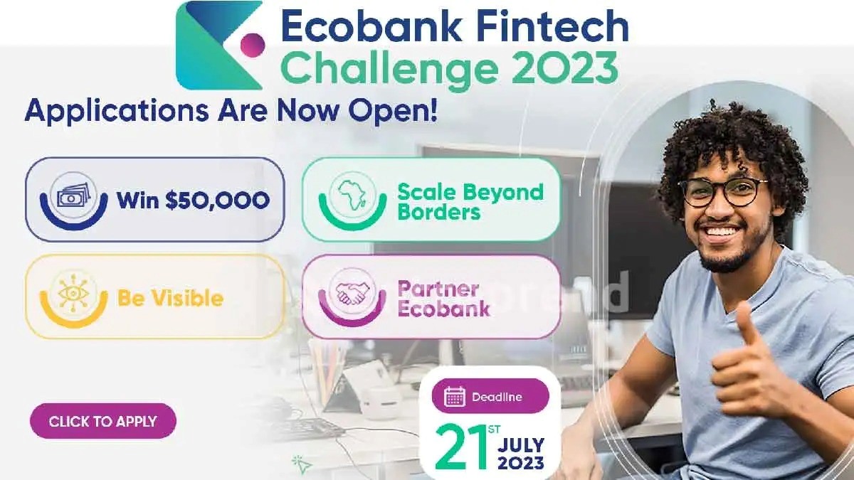 Entrepreneuriat : lancement des candidatures pour Ecobank Fintech challenge 2023