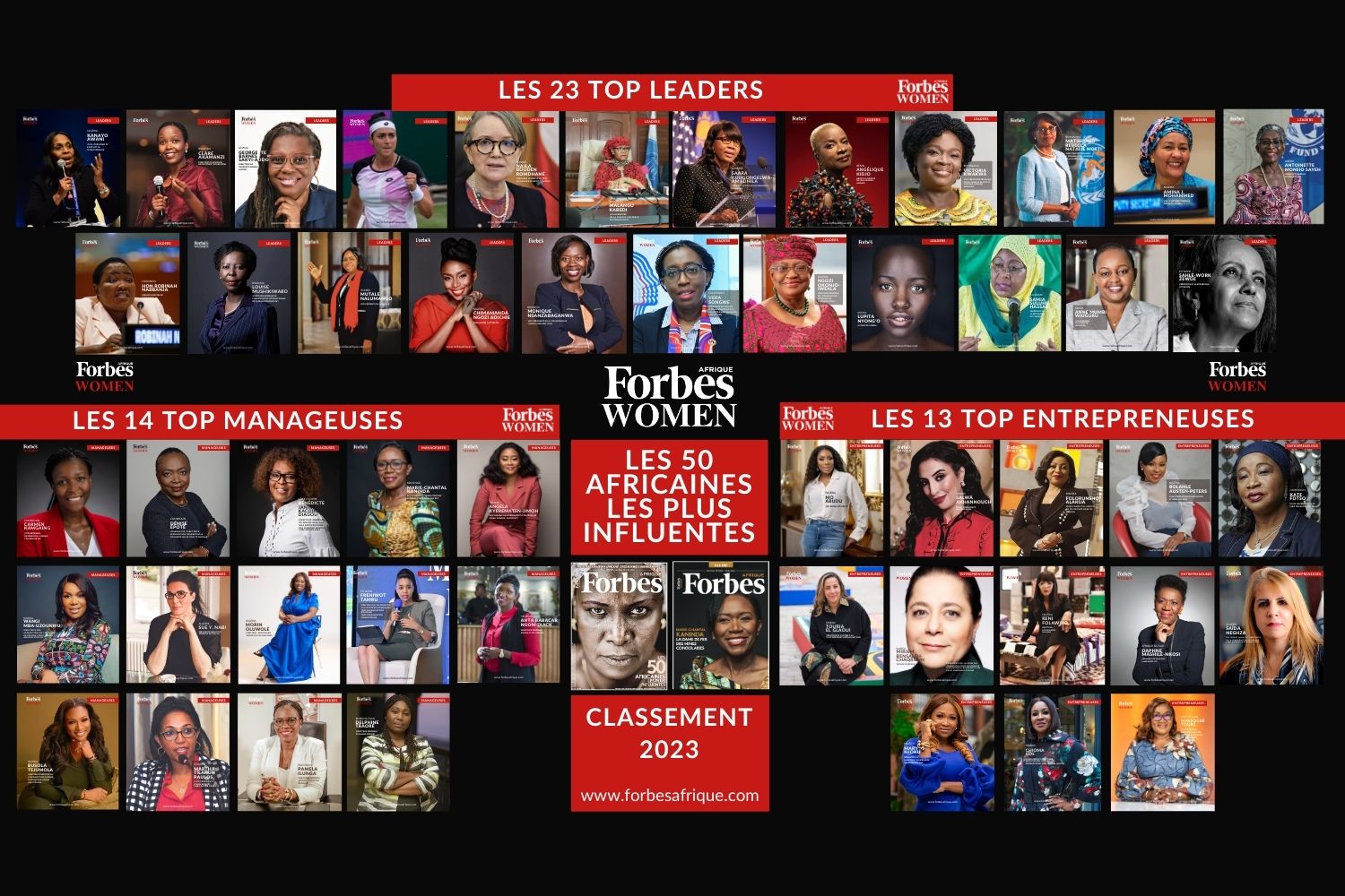 Top 50 des femmes africaines les plus influentes en 2023